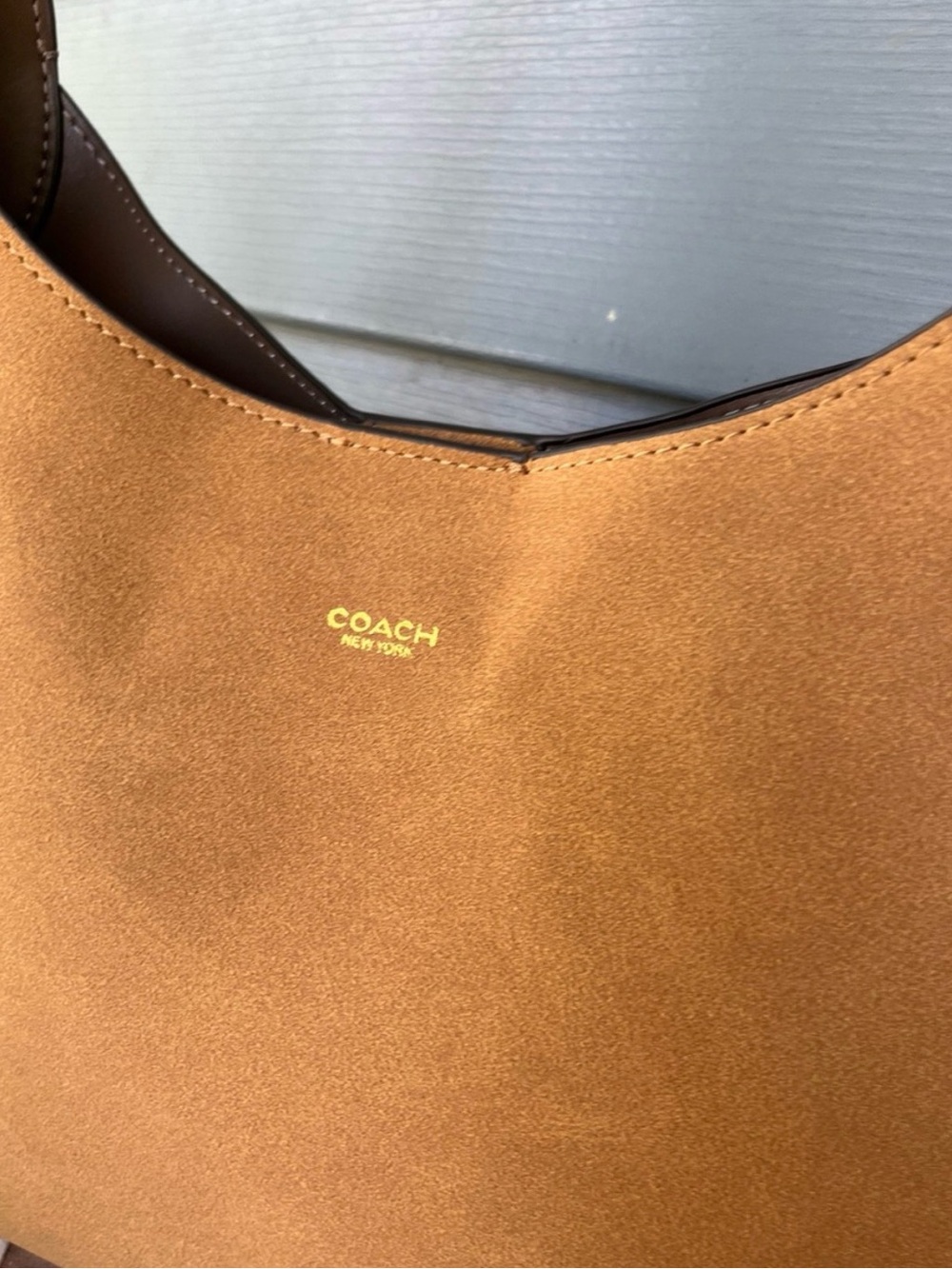 Coach Suede Brooklyn 28 shoulder bag - Picture 5 of 12